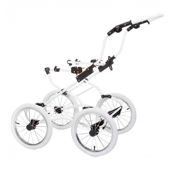 Детская коляска Reindeer Prestige Wiklina 3 в 1 (белый)