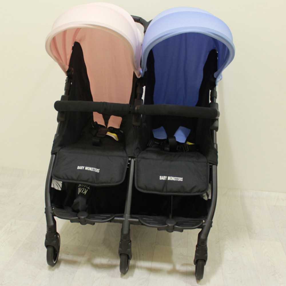Прогулочная коляска для двойни Baby Monsters Kuki twin