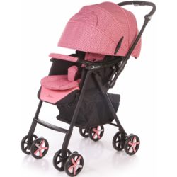 Прогулочная коляска Jetem Graphite, с рождения (Розовый)