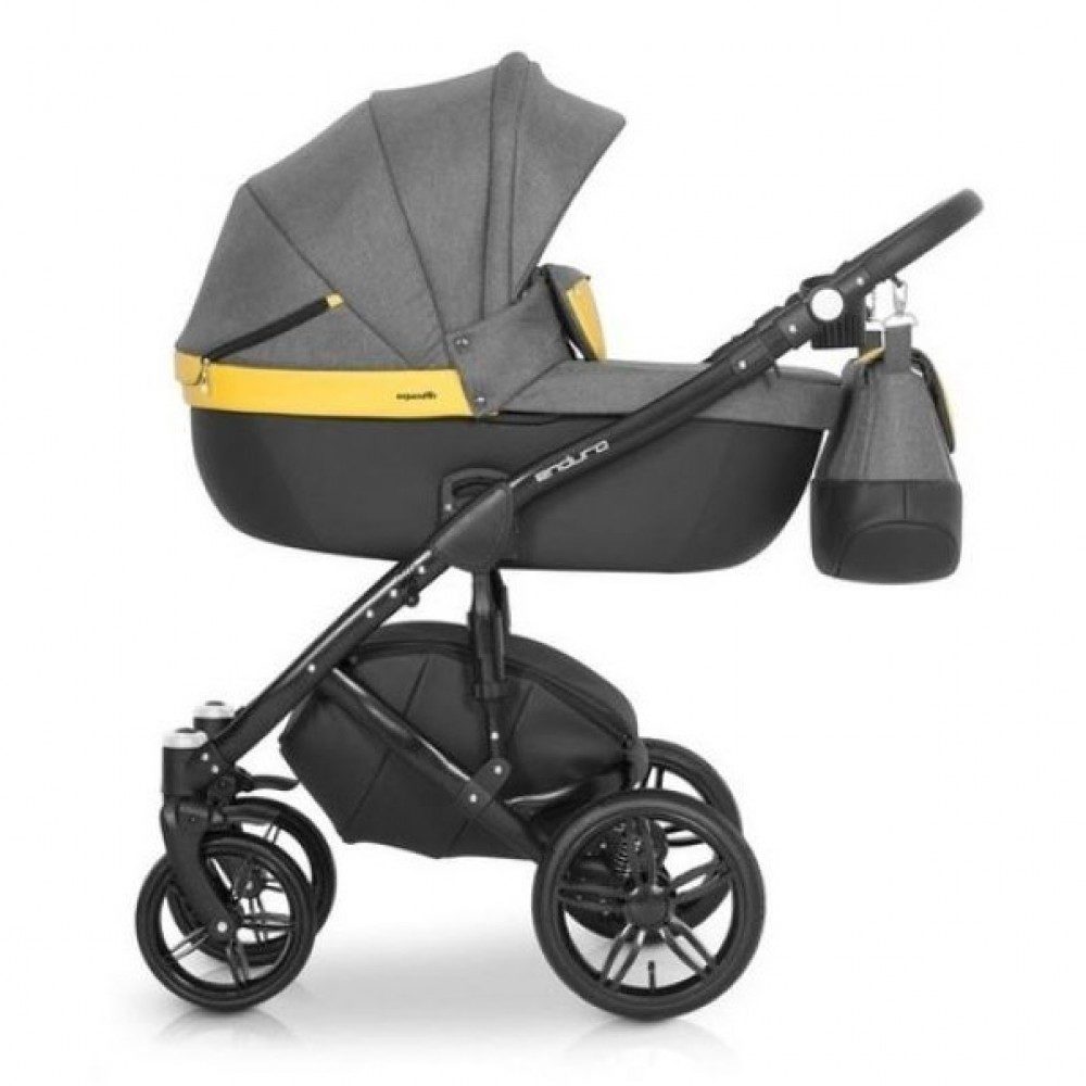 Детская коляска Expander Enduro 3в1 (серо-жёлтый)