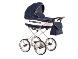 Детская коляска LONEX CLASSIC ELEGANTO LEN 2 В 1 (синий)