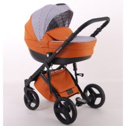 Детская коляска LONEX COMFORT GALAXY 3 В 1 (оранжевый)