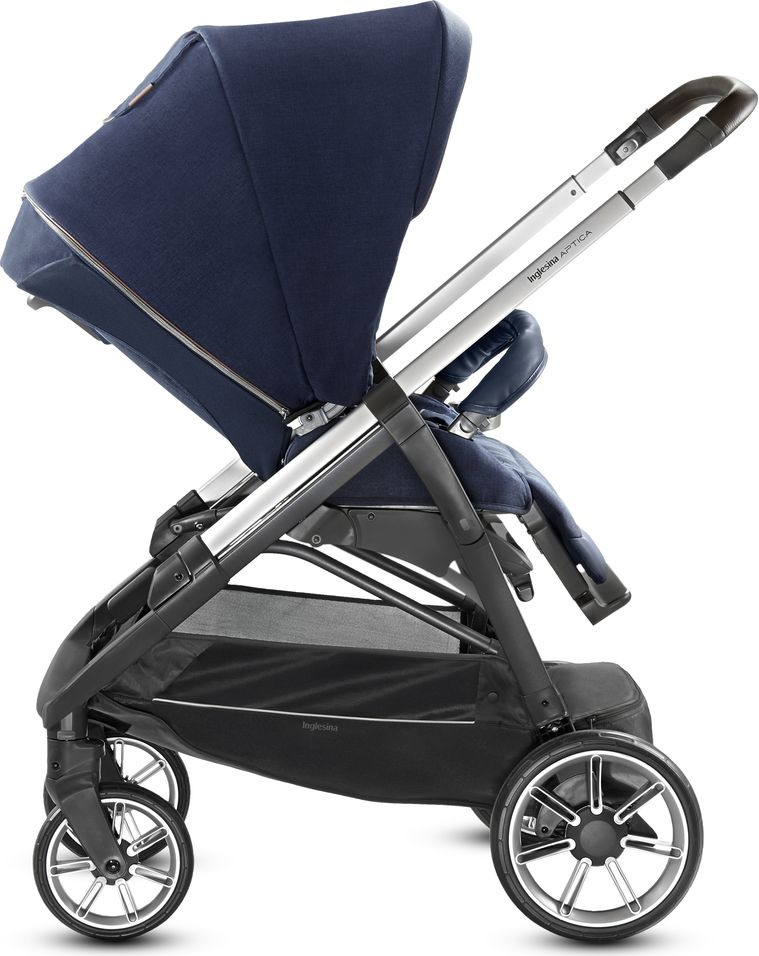 Детская коляска Inglesina Aptica System Quattro 4 в 1 (темно-синий)