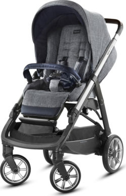 Детская коляска Inglesina Aptica System Quattro 4 в 1 (темно-серый)