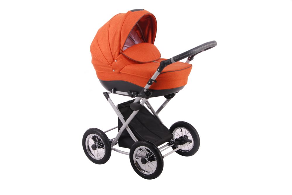 Детская коляска LONEX PARRILLA 2 В 1 (оранжевый)
