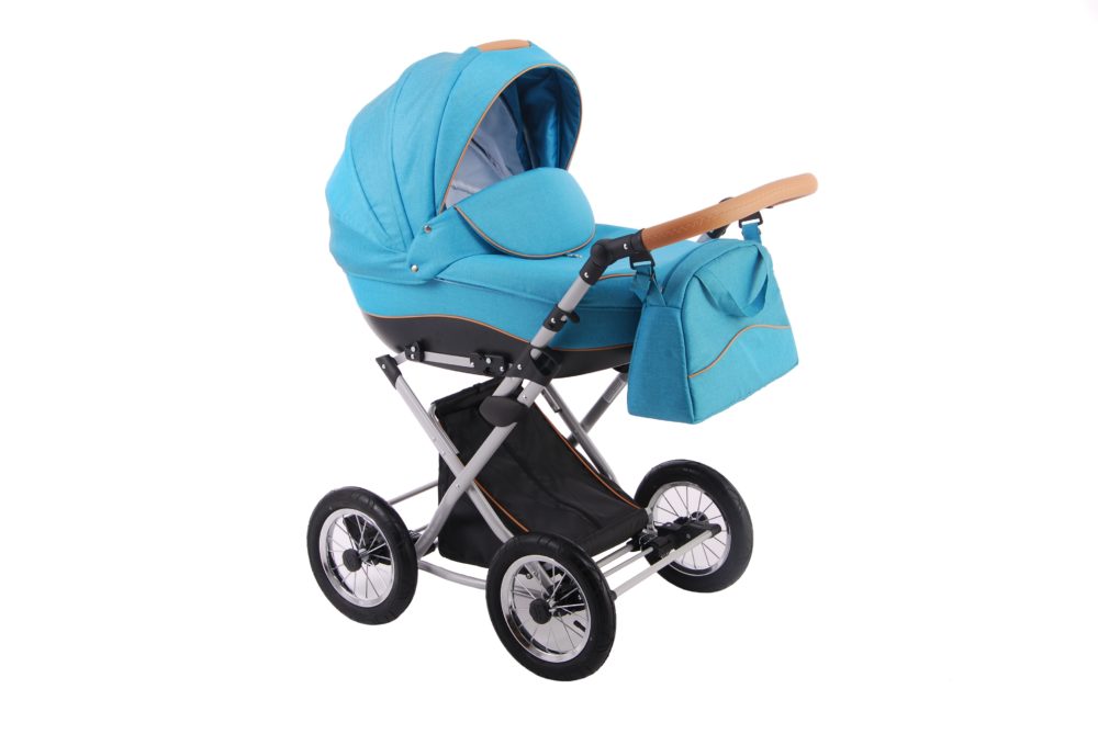 Детская коляска LONEX PARRILLA 2 В 1 (светло-голубой)