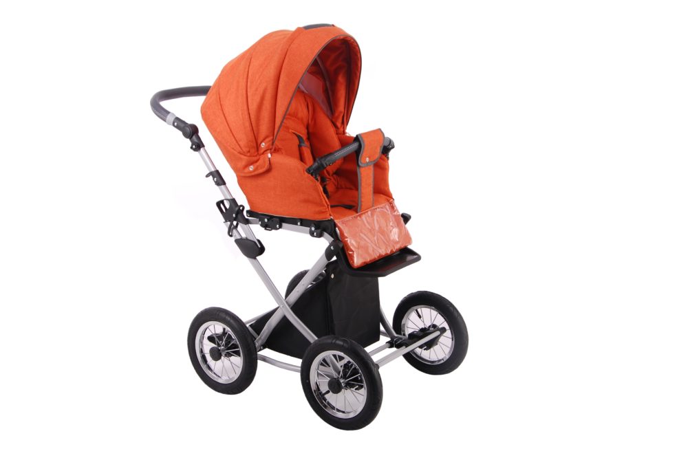 Детская коляска LONEX PARRILLA 2 В 1 (оранжевый)
