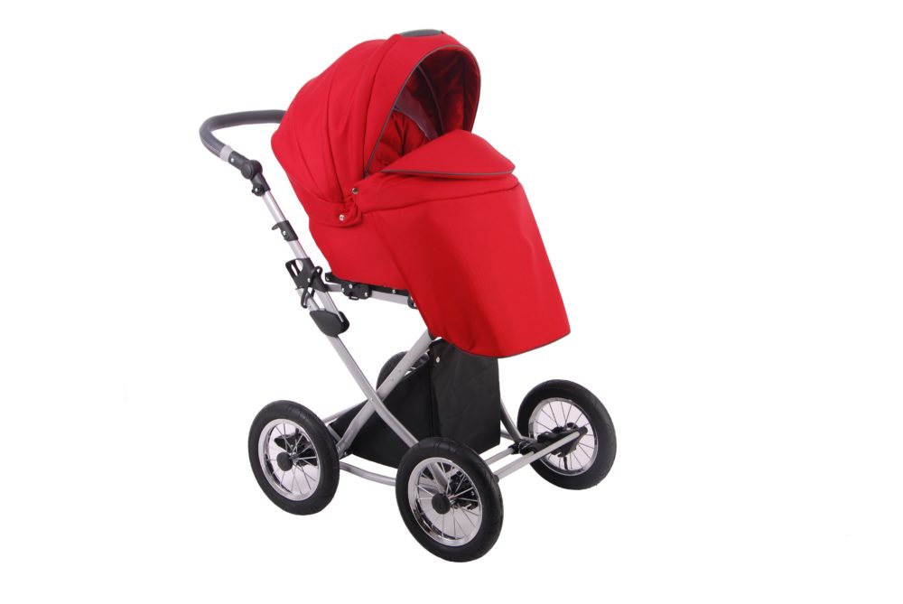 Детская коляска LONEX PARRILLA 2 В 1 (красный)