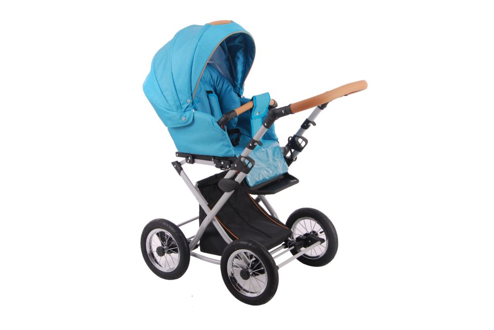 Детская коляска LONEX PARRILLA 2 В 1 (светло-голубой)