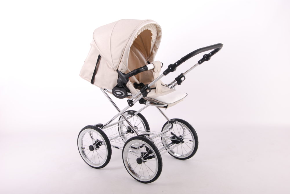 Детская коляска LONEX CLASSIC ELEGANTO LEN 3 В 1 (бежевый)