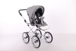 Детская коляска LONEX CLASSIC ELEGANTO LEN 3 В 1 (серый)