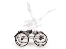 Детская коляска LONEX CLASSIC ELEGANTO LEN 3 В 1 (серый)