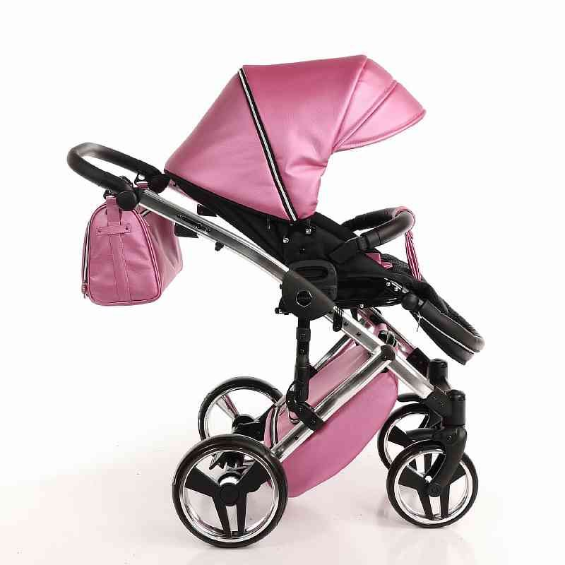 Детская коляска Junama Diamond 2 в 1 (розовый)