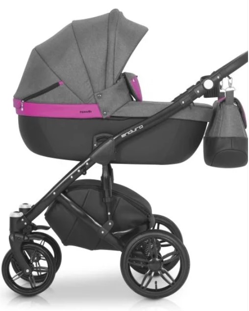 Детская коляска Expander Enduro 3в1 (серо-розовый)
