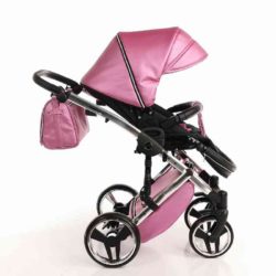 Детская коляска Junama Diamond 3 в 1 (розовый)