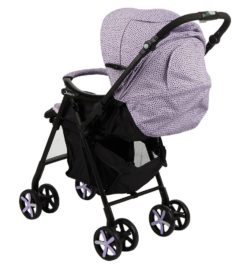 Прогулочная коляска Jetem Graphite, с рождения (Фиолетовый)