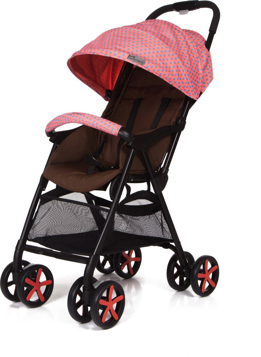 Прогулочная коляска Jetem Carbon (розовый)
