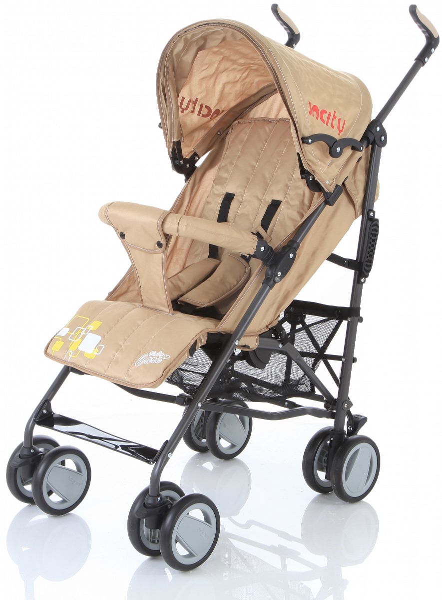 Детская коляска-трость Baby Care In City (коричневый)