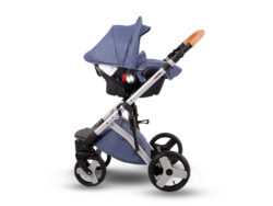 Детская коляска LONEX COMFORT CARRELLO 3 В 1 (Джинсовый)