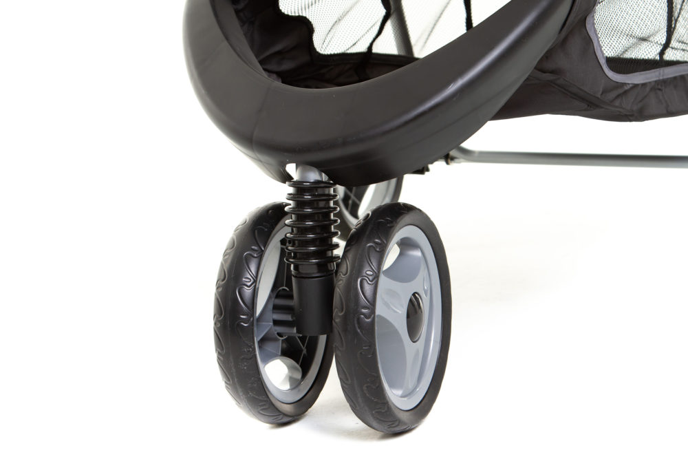 Детская коляска Ramili Baby Rapid TS 2 в 1 (Черный)