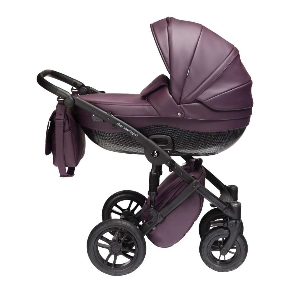 Детская коляска Noordline Stephania Style 3 в 1 (Фиолетовый)