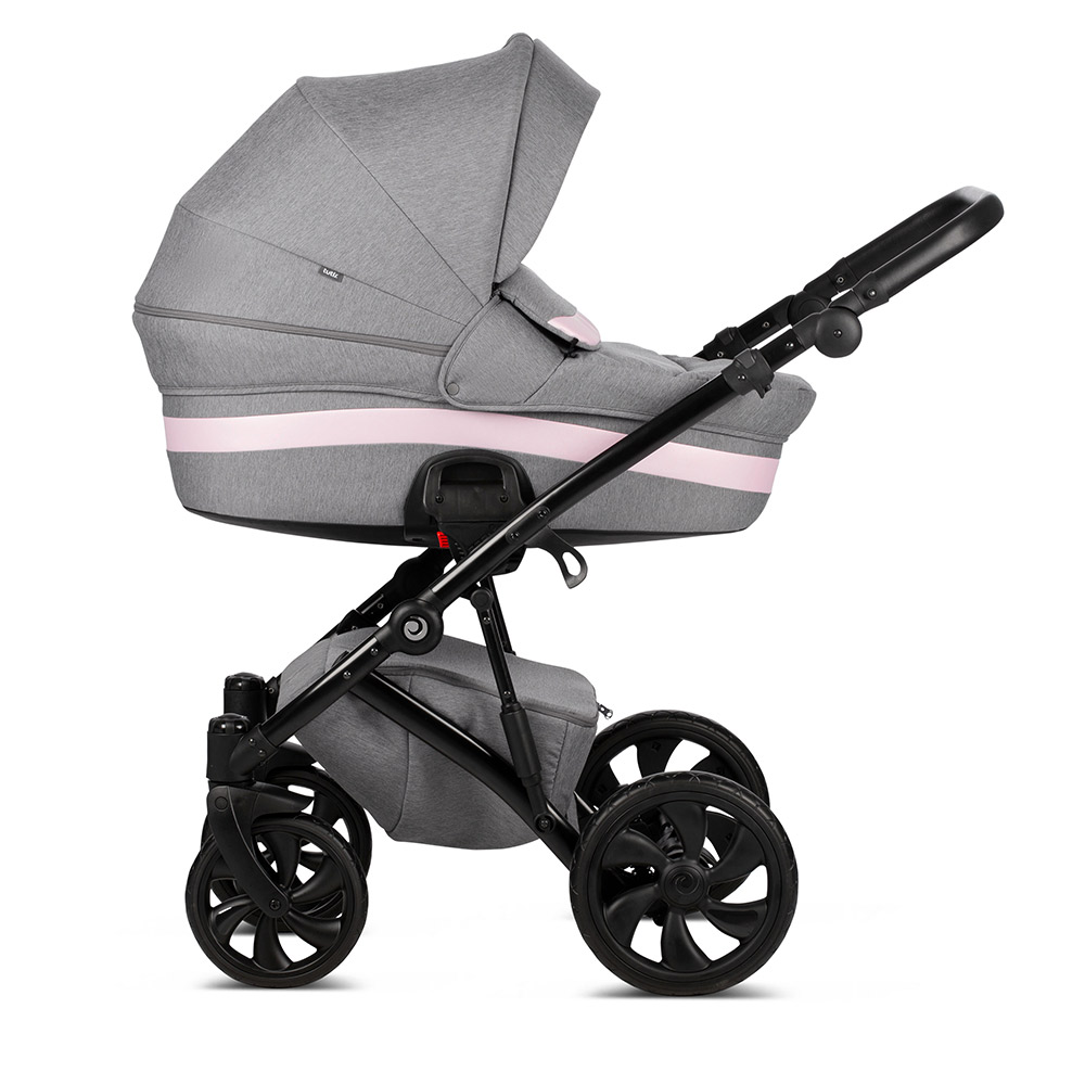 Детская коляска Tutis Zippy 3 в 1 New 2020 №162 (Серый-Розовый)