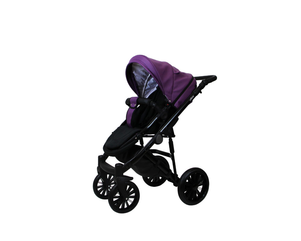 Детская коляска Bruca Olivia 2 в 1 (Фиолетовый)