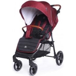 Прогулочная коляска Baby Care Away (Черный/красный)