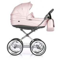 Детская коляска 3 в 1 Roan Emma E-92 (Розовая кожа)
